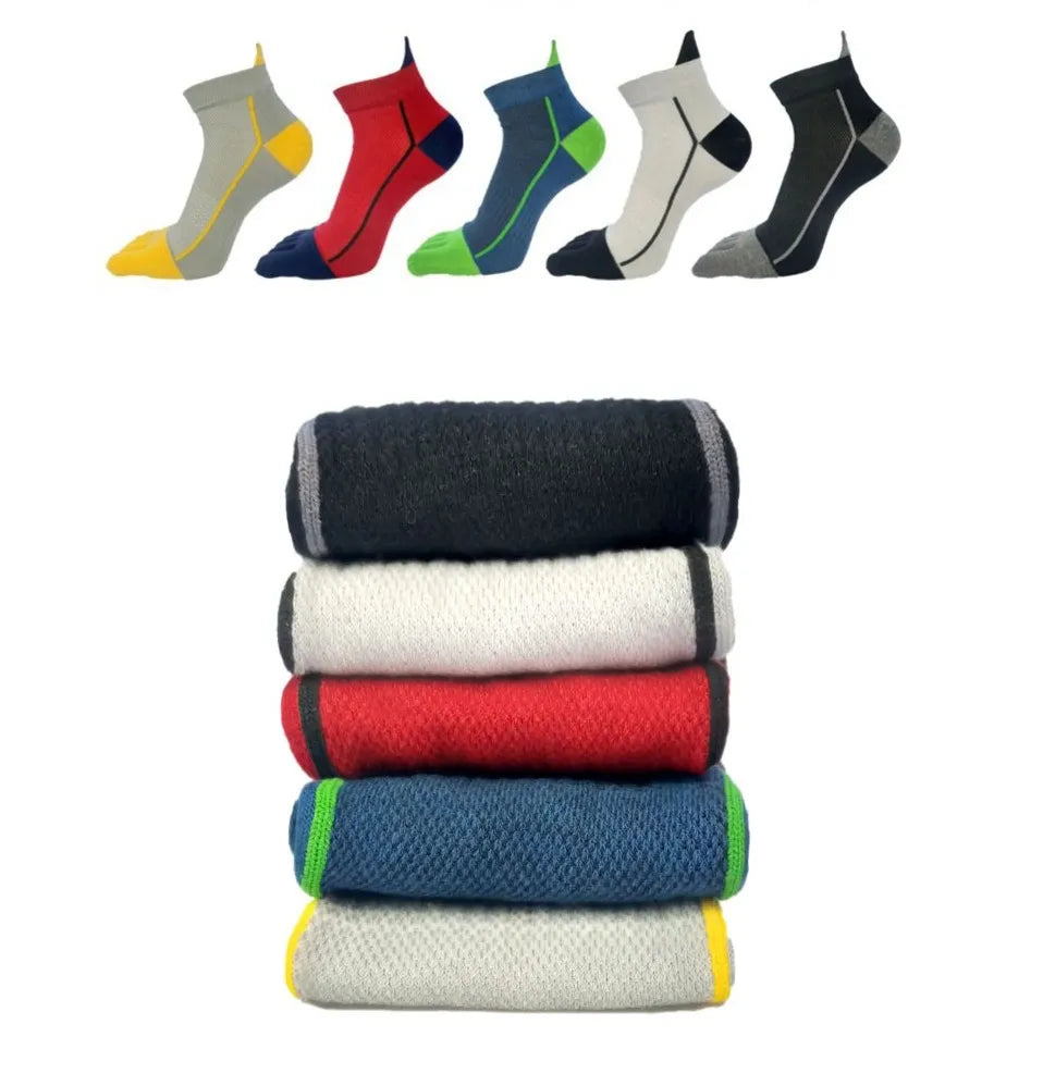 Active Wear Comfy and Breathable Toe Socks