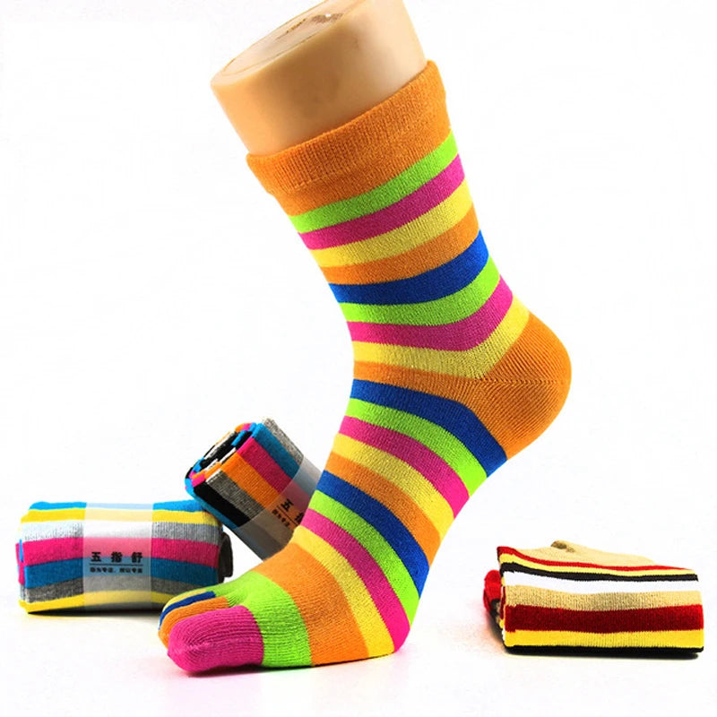 High Ankle Toe Socks