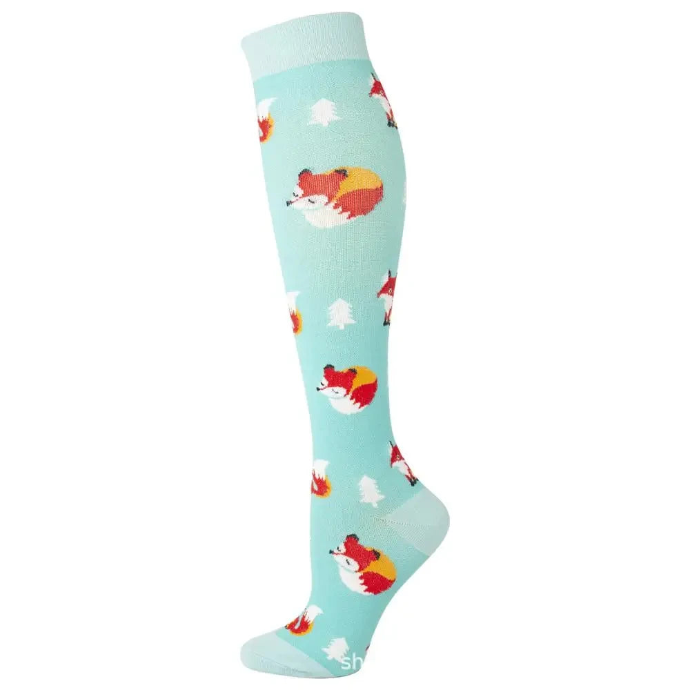 Unisex Compression Socks With Design