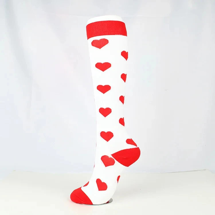 Unisex Compression Socks With Design