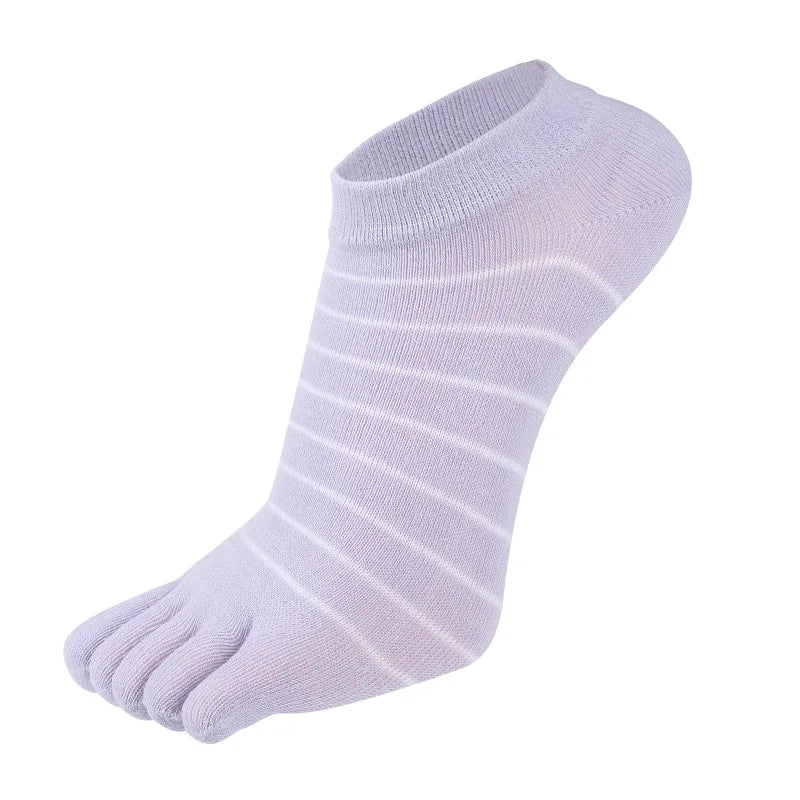 Womens Low Ankle Toe Socks