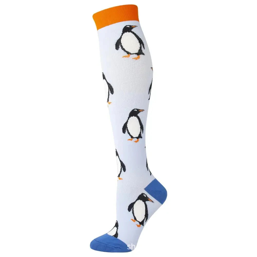 Unisex Compression Socks With Design