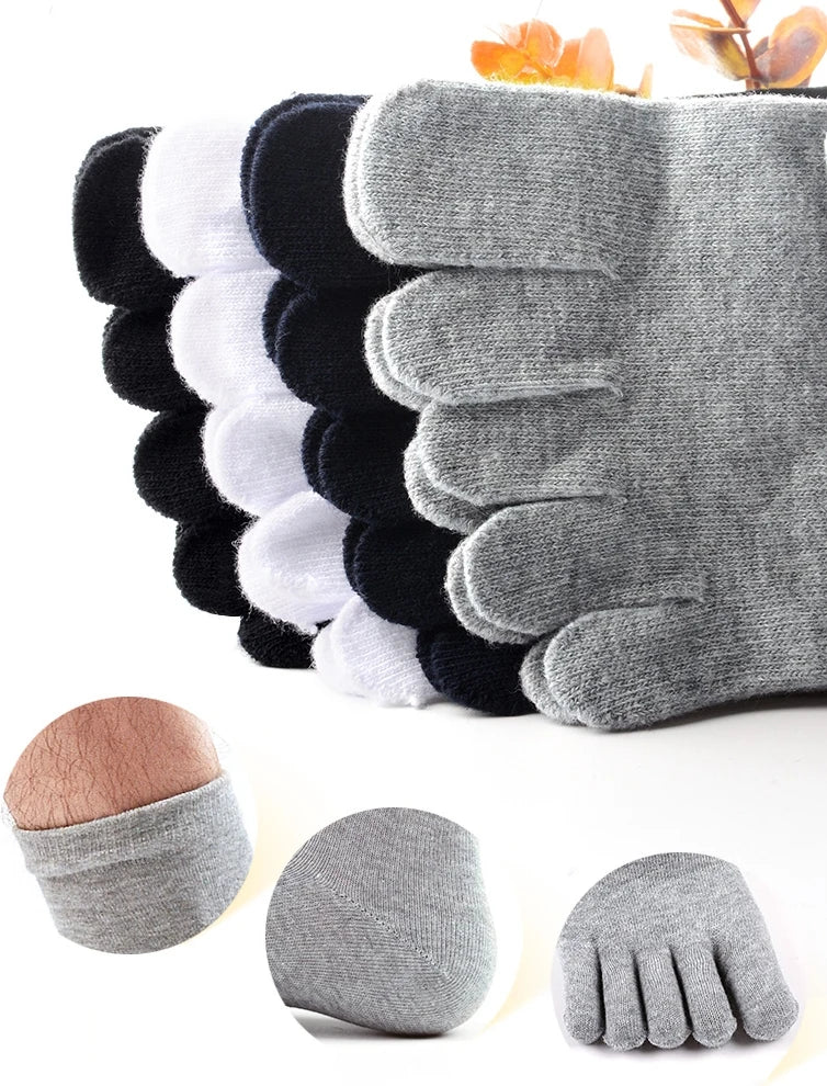 5 Pairs of Unisex Toe Socks