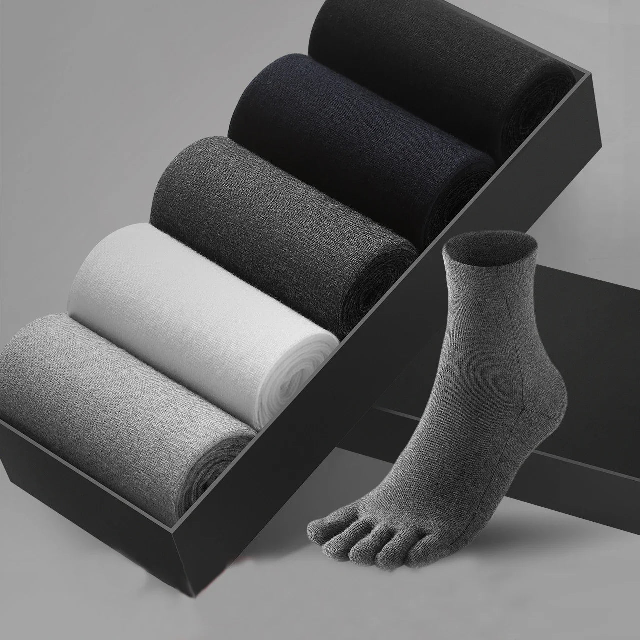 5 Pairs of Unisex Toe Socks